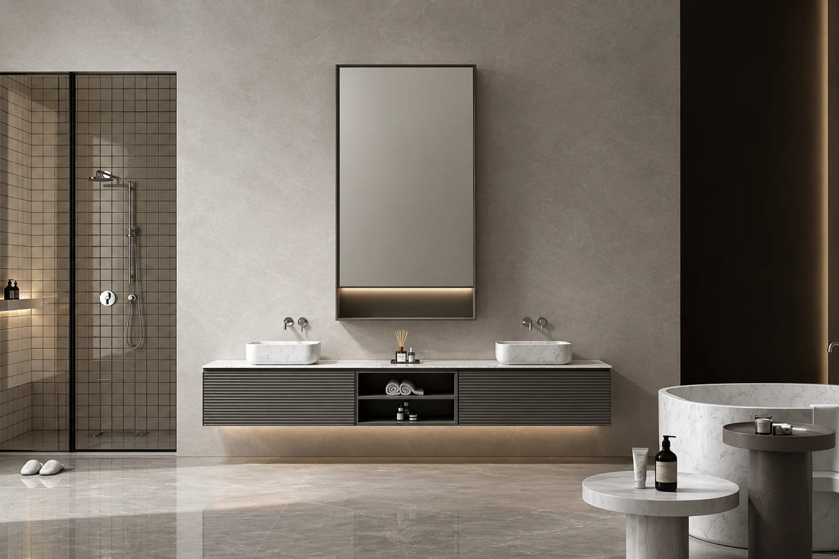 Ensemble complet meuble salle de bain, Elto