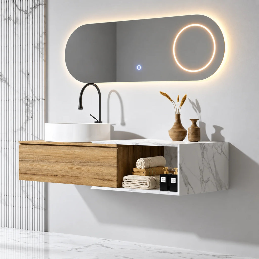 Ensemble complet meuble salle de bain, Stréa