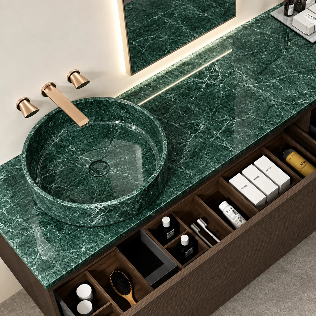 Ensemble complet meuble salle de bain Serpentine 180 cm