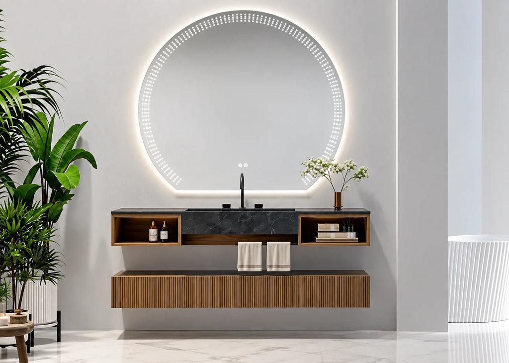 Ensemble complet salle de bain 180cm, Amazia