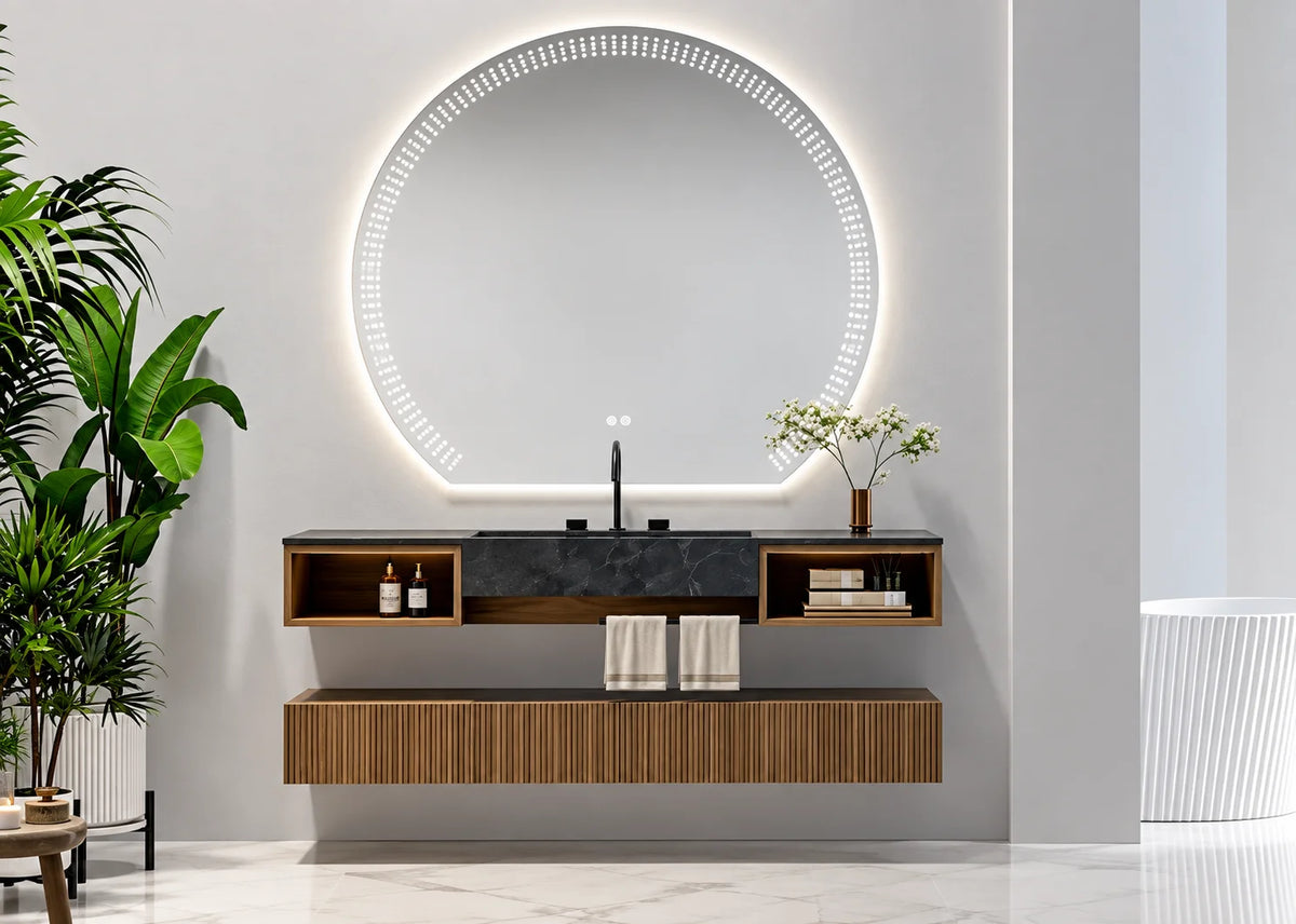 Ensemble complet salle de bain 180cm, Amazia