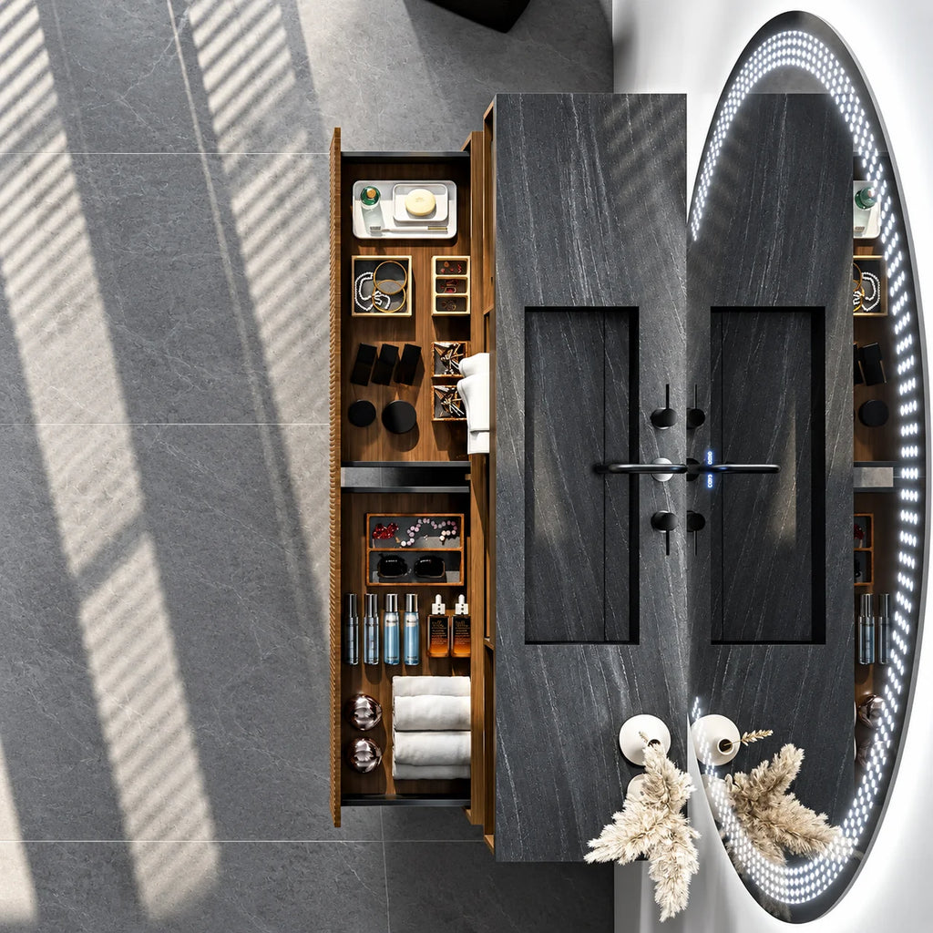 Ensemble complet salle de bain 180cm, Amazia