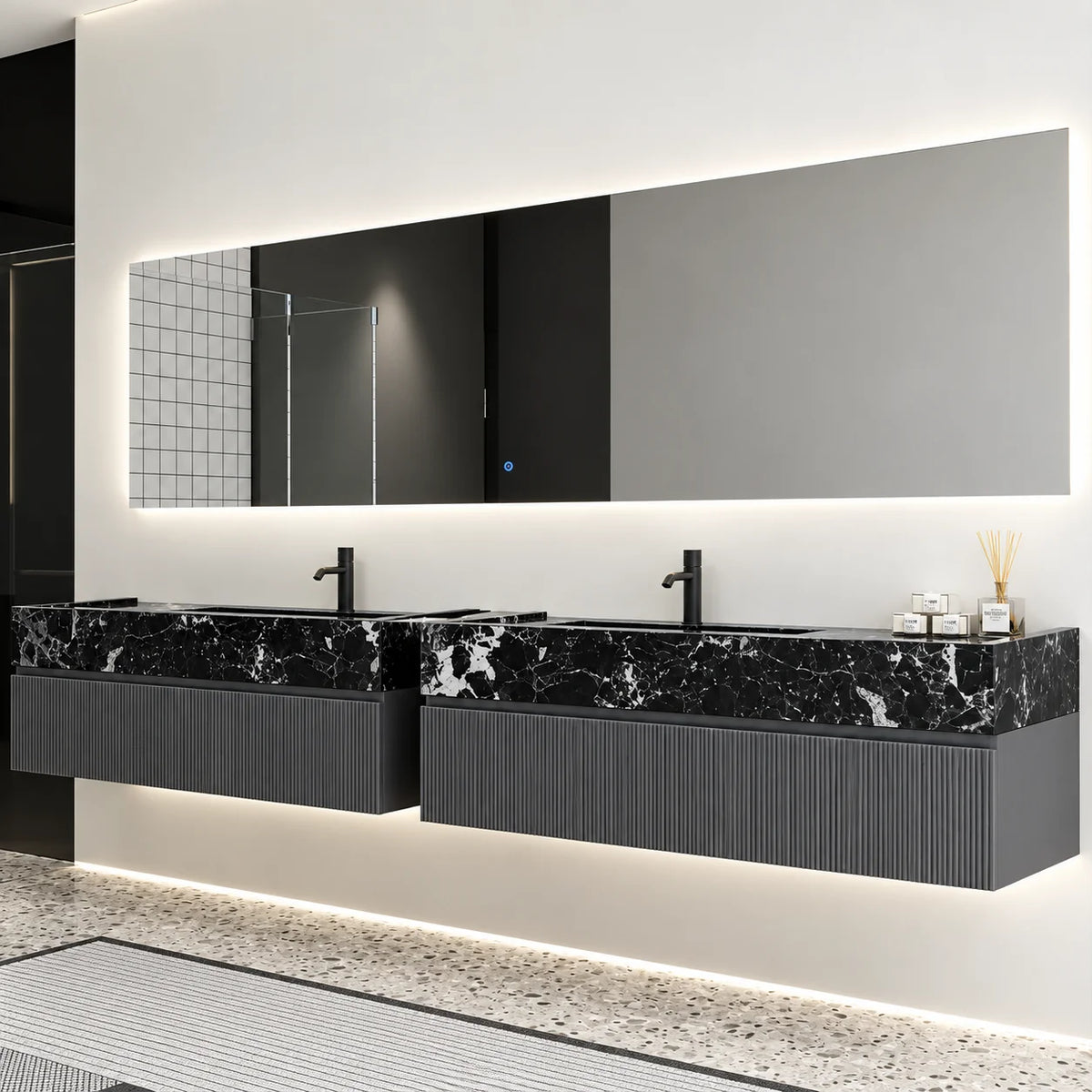 Ensemble meuble salle de bain complet, Dimora