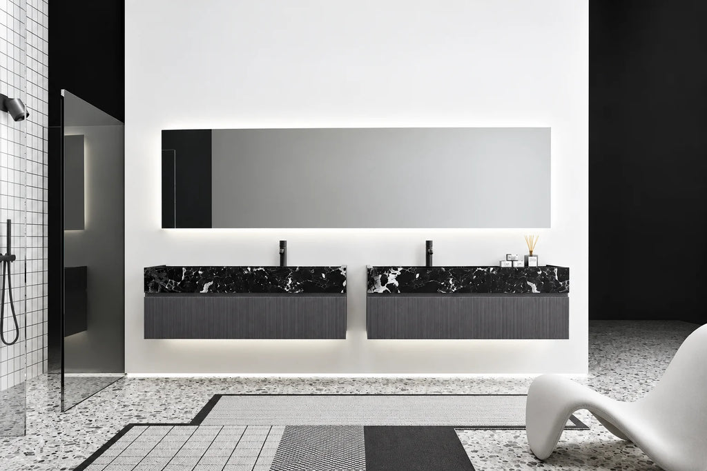 Meuble sur mesure Dimora - bois au choix, 600 à 2400mm