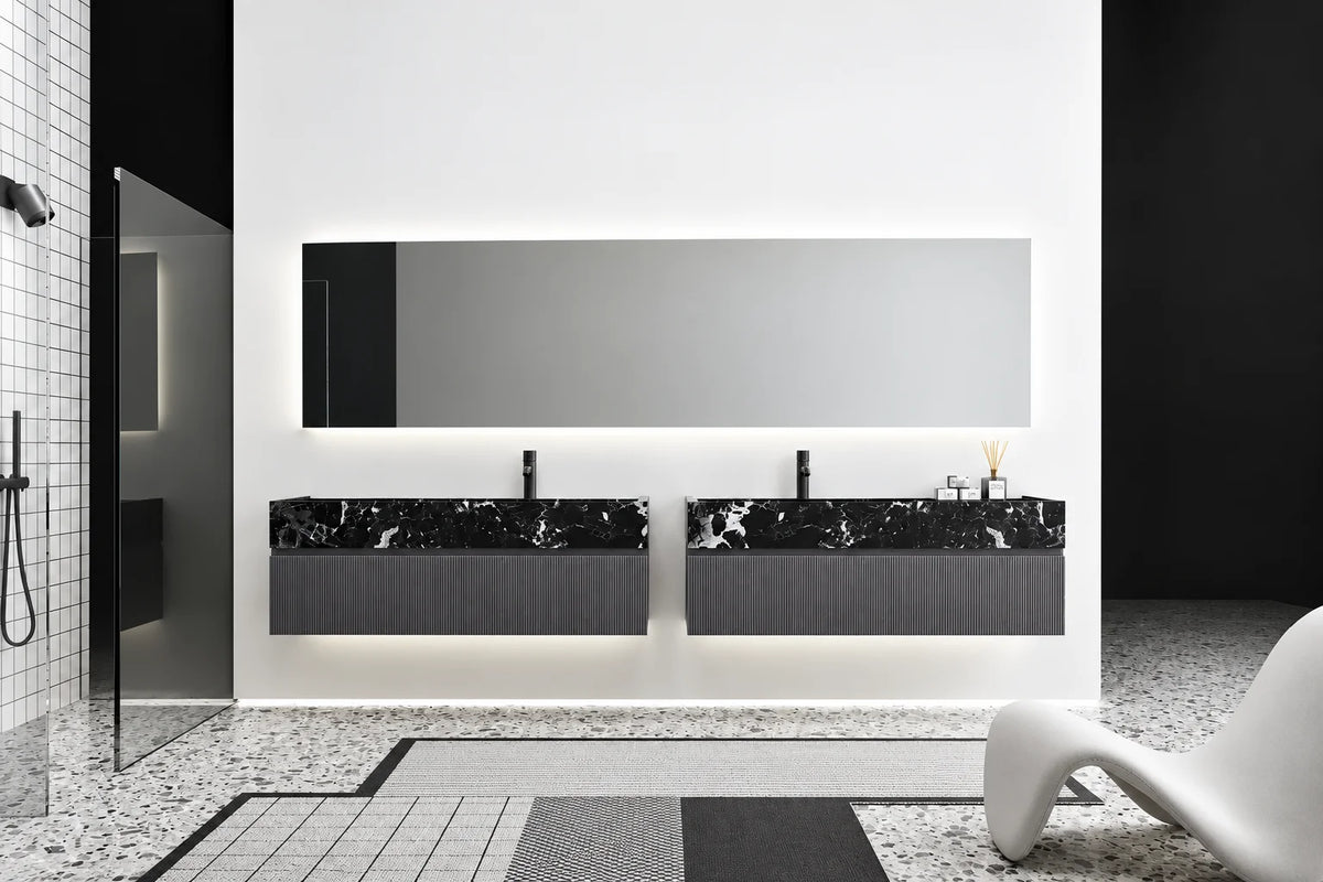 Meuble sur mesure Dimora - bois au choix, 600 à 2400mm