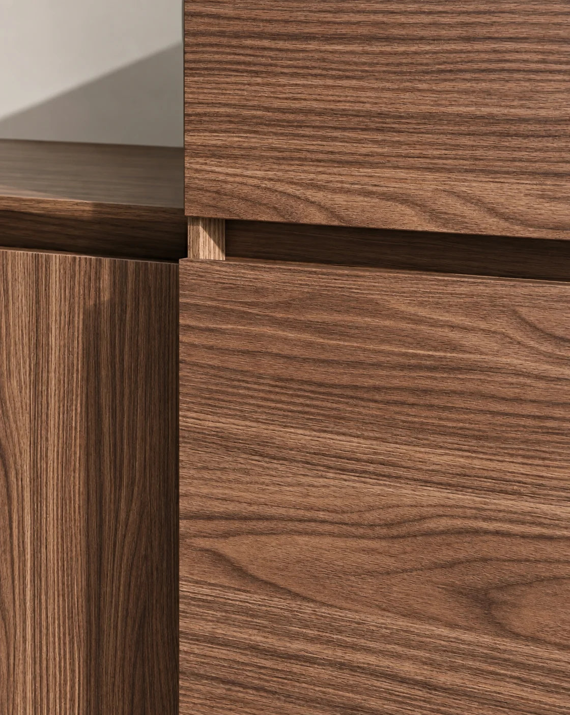 Meuble vasque modulaire bois chêne, Luma