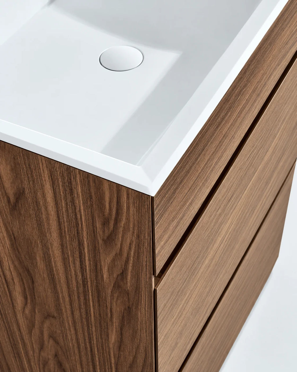 Meuble vasque modulaire bois chêne, Luma