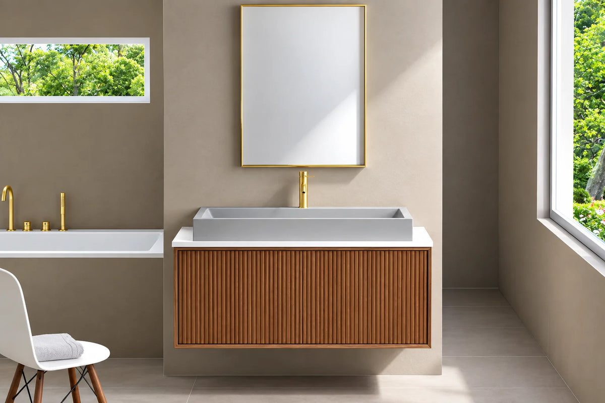 Meuble vasque salle de bain 120 Cm, Arcan